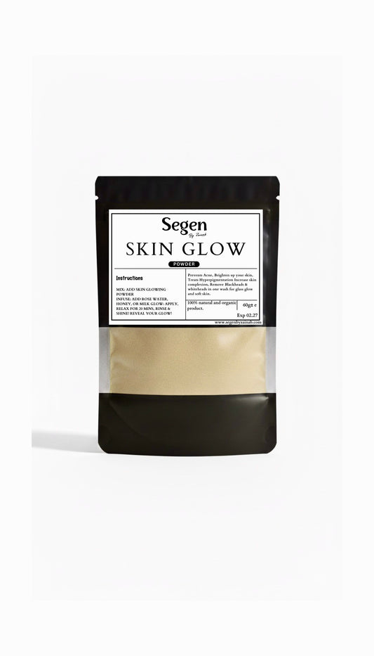 Skin glow powder